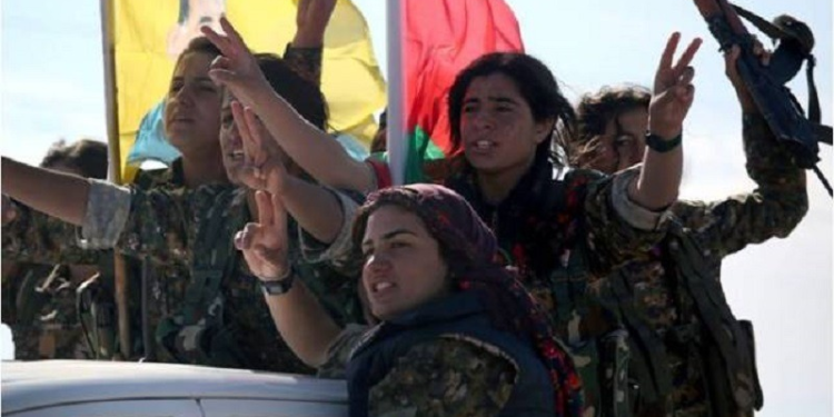 සිරියානු උතුරු කලාපයේ “කුර්දි රෝජාවා සමාජවාදී කොමියුනය” අනතුරේ ?